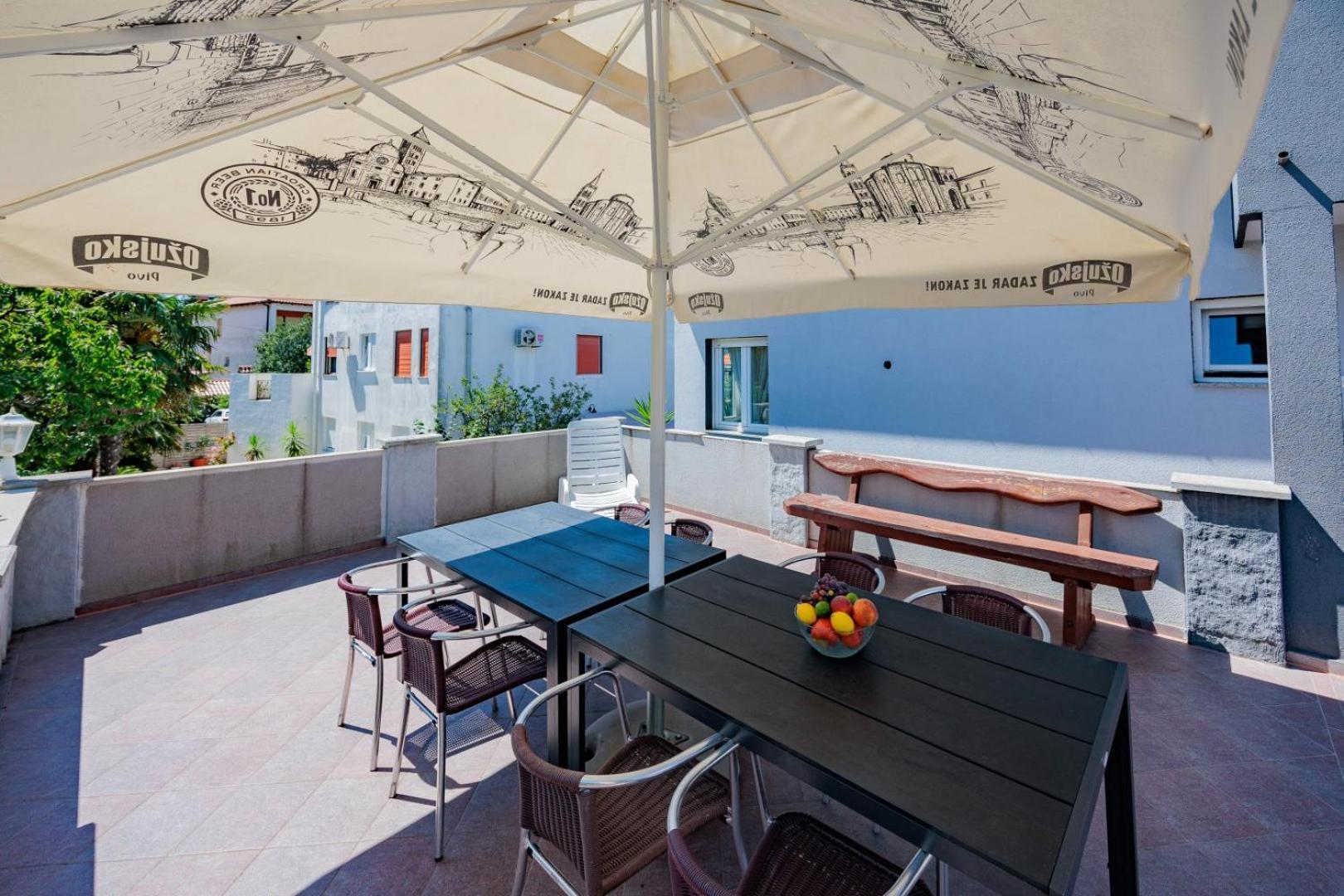 Crowonder Lucky Holiday House With Pool And Patio 30 Meters From The Beach Zadar Ngoại thất bức ảnh